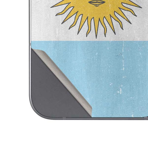 Argentina Flag Distressed Google Pixel 9 Pro Fold Skin